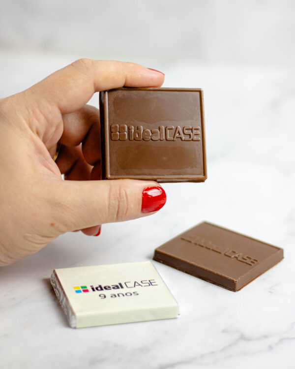 Barrinha de Chocolate Personalizada em Relevo - Imagem 8