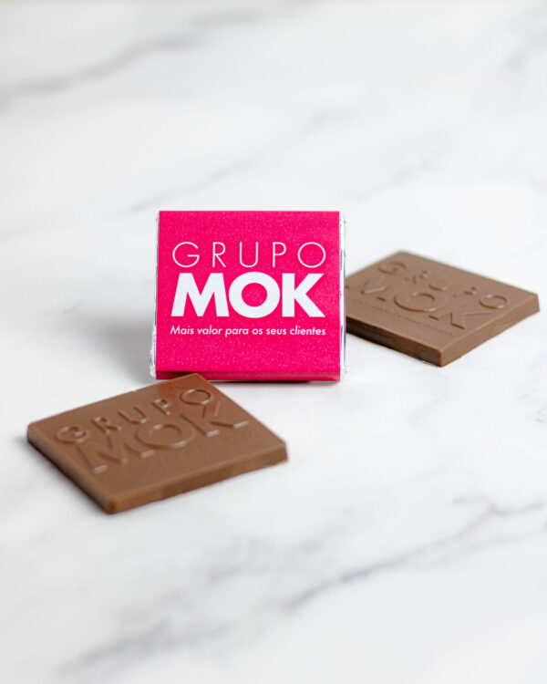 Barrinha de Chocolate Personalizada em Relevo - Imagem 2