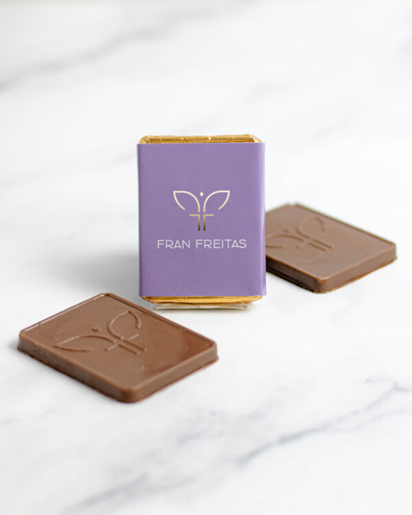 Barrinha de Chocolate Personalizada em Relevo - Imagem 4