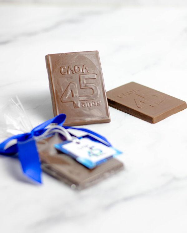 Barrinha de Chocolate Personalizada em Relevo - Imagem 3