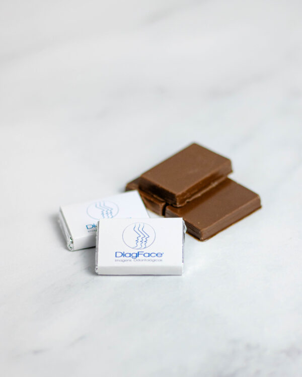 Barrinha Retangular Lisa de Chocolate - Imagem 4
