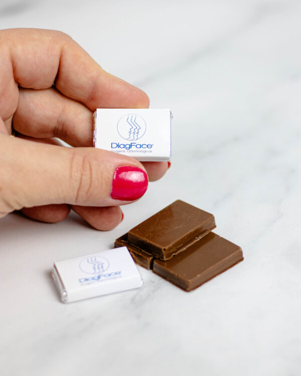 Barrinha Retangular Lisa de Chocolate - Imagem 5