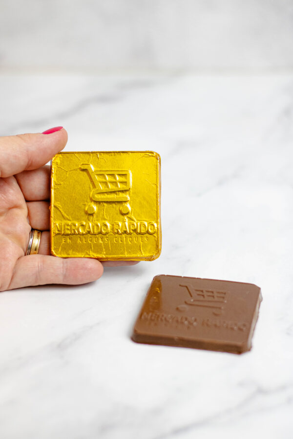 Barrinha de Chocolate Personalizada em Relevo - Imagem 2