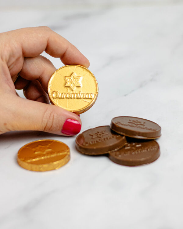 Moeda de Chocolate Personalizada em Relevo - Imagem 6
