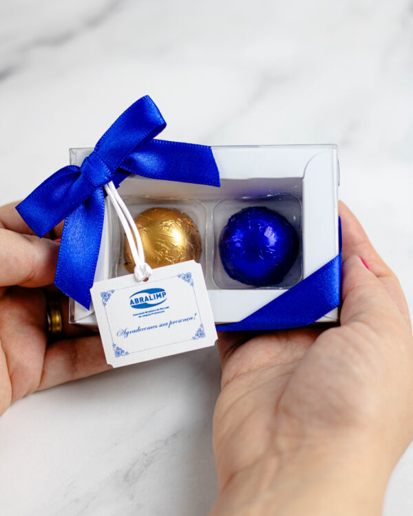 Caixa 2 Bombons Personalizada
