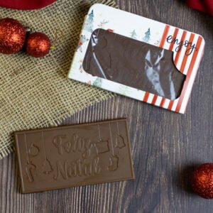 Barra de Chocolate Feliz Natal