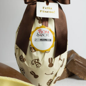 Ovos Tradicionais Meio a Meio (Ao Leite + Branco)