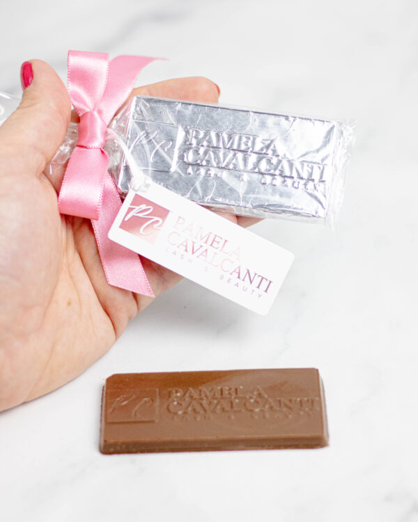 Barrinha de Chocolate Personalizada em Relevo - Imagem 2