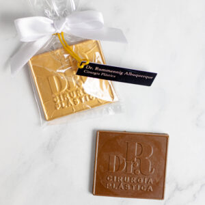 Barrinha de Chocolate Personalizada em Relevo