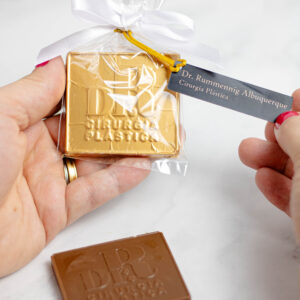 Barrinha de Chocolate Personalizada em Relevo