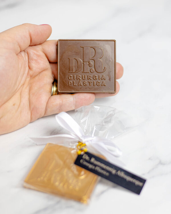 Barrinha de Chocolate Personalizada em Relevo - Imagem 3